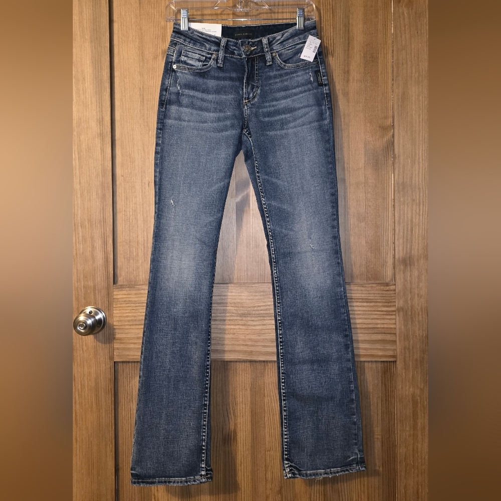 Silver Classic Blue Women's Jeans
